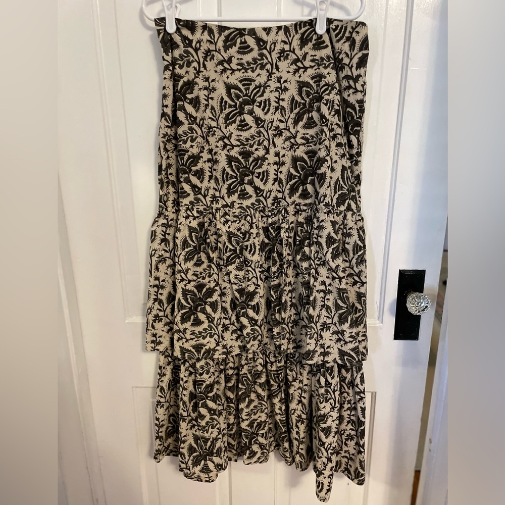 Anna Cate ruffle maxi skirt